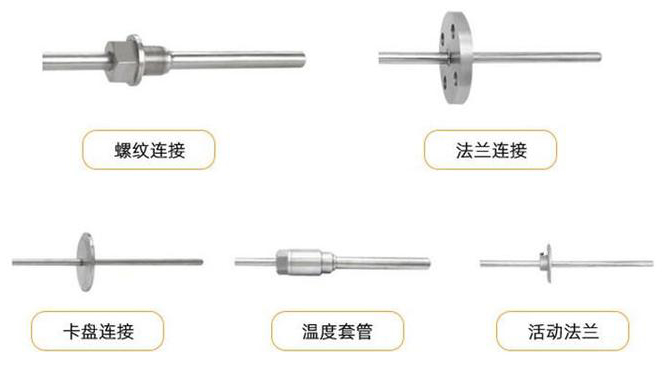 法蘭型溫度（dù）變送器連接（jiē）方式分類圖