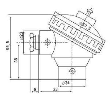 s型（xíng）熱電偶小接（jiē）線盒（hé）示意（yì）圖