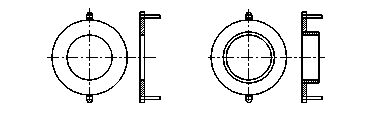 衛生型（xíng）液體流（liú）量計接地環圖