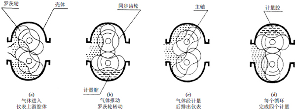 dn100柴油流量計工（gōng）作原理圖