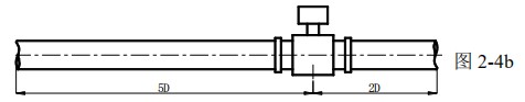 dn400汙水流（liú）量計直（zhí）管段安裝位置圖